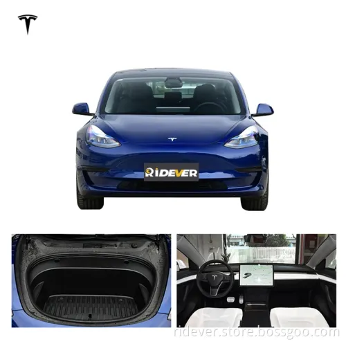 Ridever New Arrival 2022 Tes La Model 3 Sedan 556 675 Kilometers Cheapest Electric Power New Energy Used Cars Prices